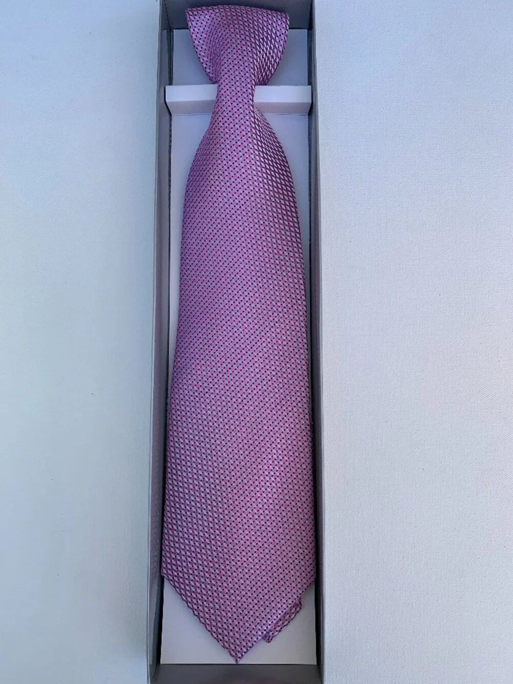 BALENTIANO Luxury 100% Silk Tie for Men Made in Italy 57